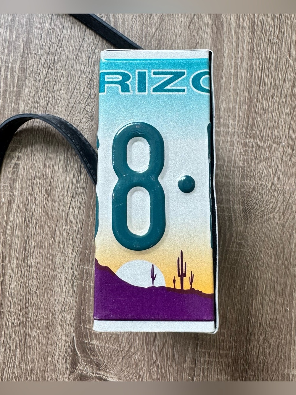 Littlearth License Plate Purse Crossbody Bag Arizona - Picture 6 of 12
